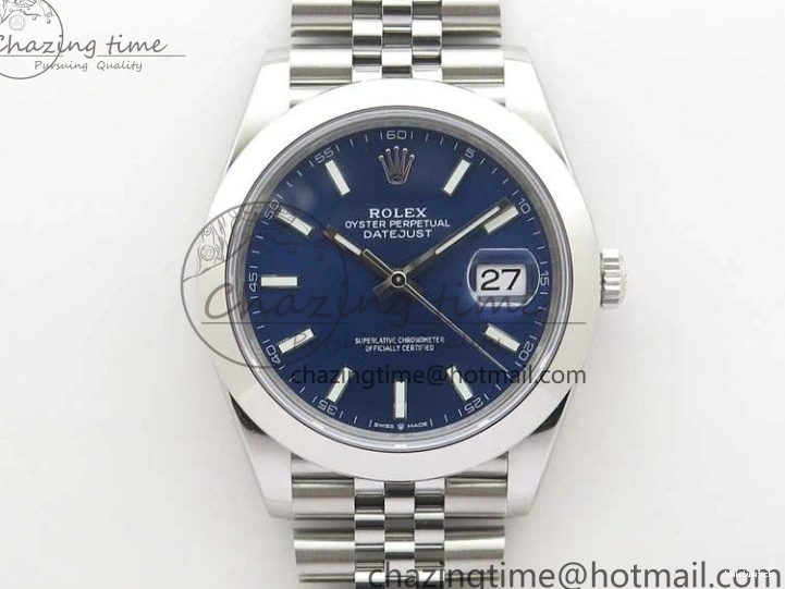 Bracelet 126330 Blue SS VS3235 1:1 Dial VSF on Edition Jubilee Best 904L DateJust 41 1121